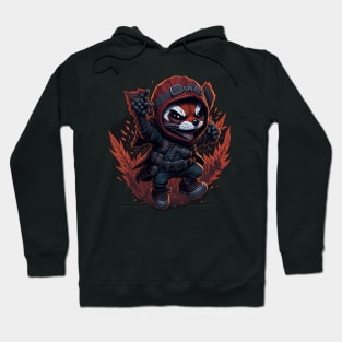 Red Panda Ninja_020 Hoodie